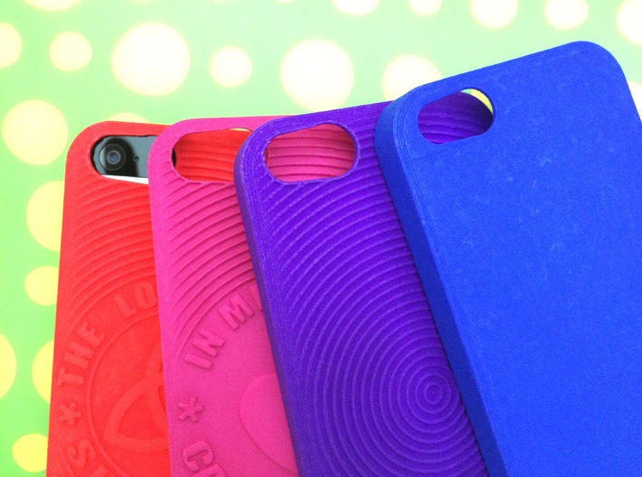 PS.23 Case - Plain ( iPhone 5, 5S &amp; SE ) 3d printed