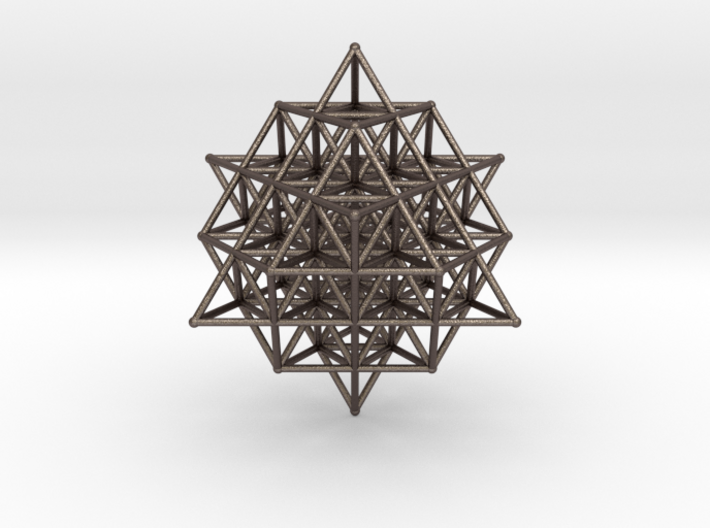 64 Tetrahedron Grid Large Vector Equilibrium 3d printed
