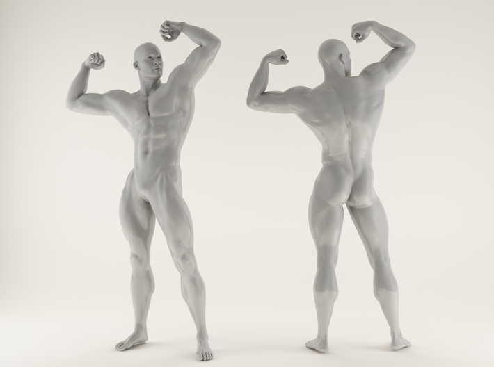 2016024-Strong man scale 1/10 3d printed