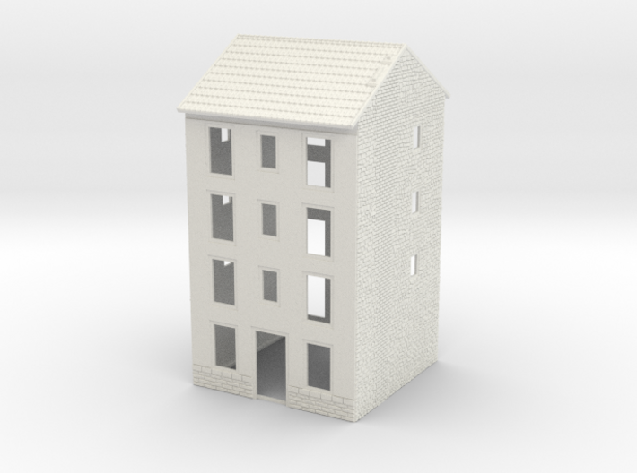 NVIM01 - City buildings 3d printed 