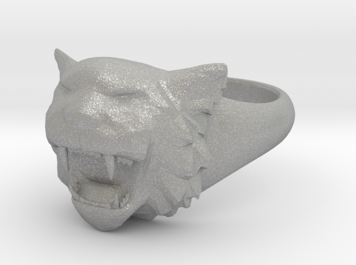 Awesome Tiger Ring Size 6 3d printed