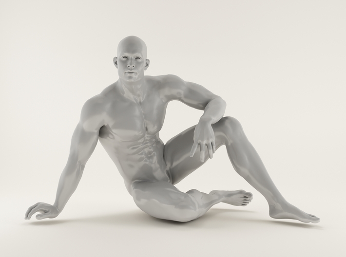 2016026-Strong man scale 1/10 3d printed