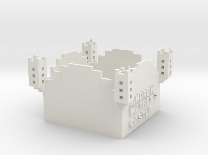 Minecraft Castle 3d printed