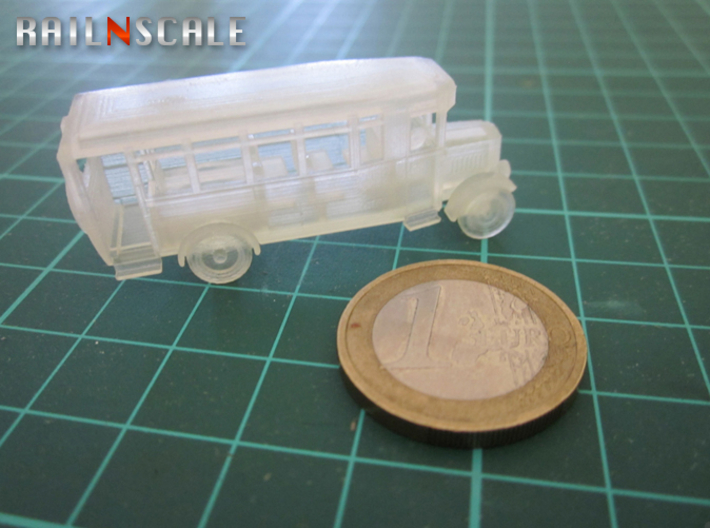 Stadtomnibus (N 1:160) 3d printed 