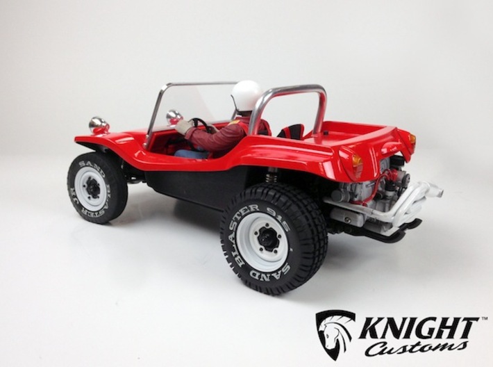 SR40004 Beach Buggy Main Body 3d printed Shown assembled with Tamiya SRB chassis and other parts (sold separately)