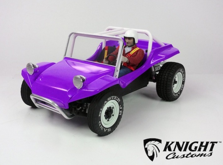 SR40003 Beach Buggy Full Race Cage 3d printed PLEASE NOTE: This is only for the Full Race Cage parts. To buy a complete bodyset with this configuration please click "Add Set to Cart" button below.