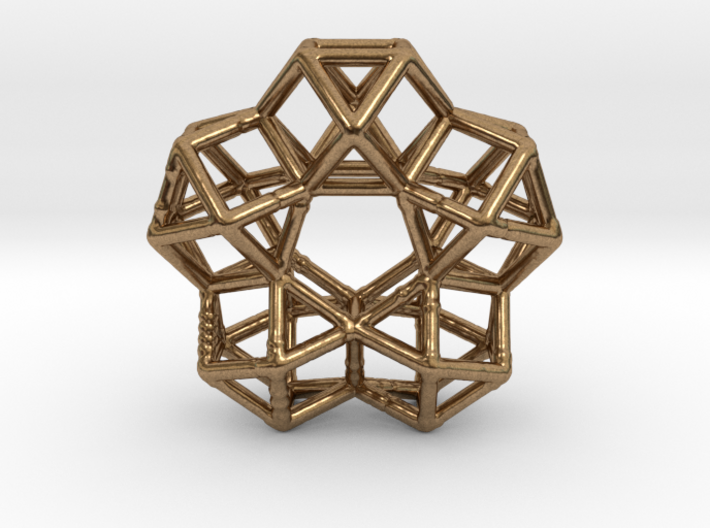 Vector Equilibrium Circle 40mm 5 cuboctahedrons 3d printed