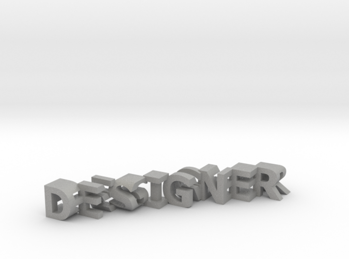 FontFlip DESIGNER-ENGINEER 3d printed
