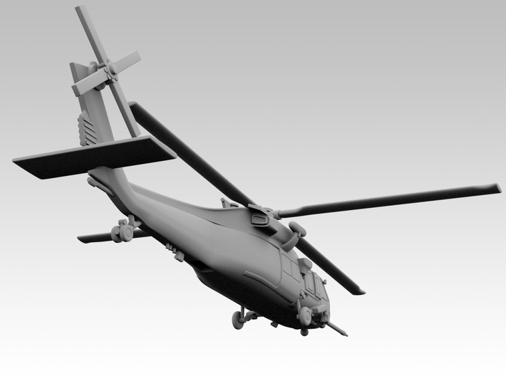 1:400 - MH60 Seahawk [x2][S] 3d printed 