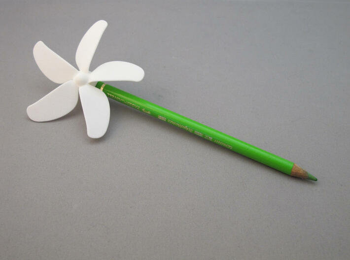 Chopstick Windmill - Flower 3d printed 