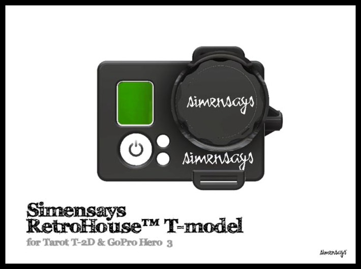 Simensays RetroHouse™ T-model 3d printed