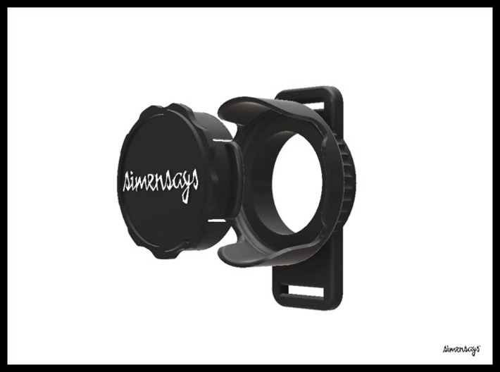 Simensays RetroHood™ (Loop), GoPro Lens hood 3d printed 