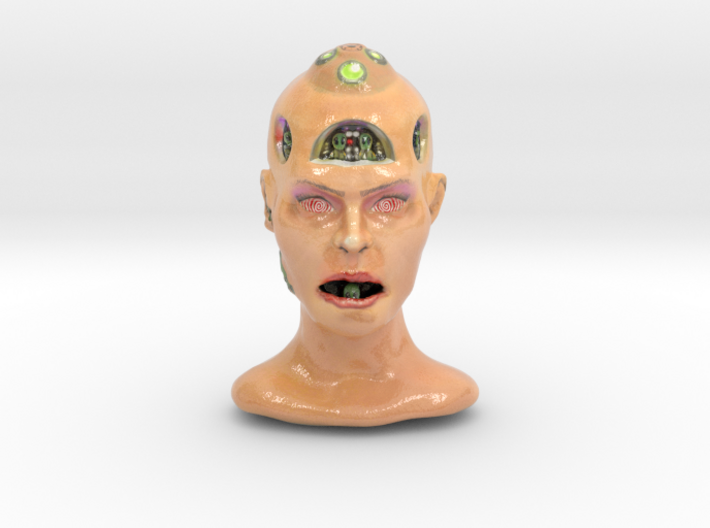 Alienhead 3d printed