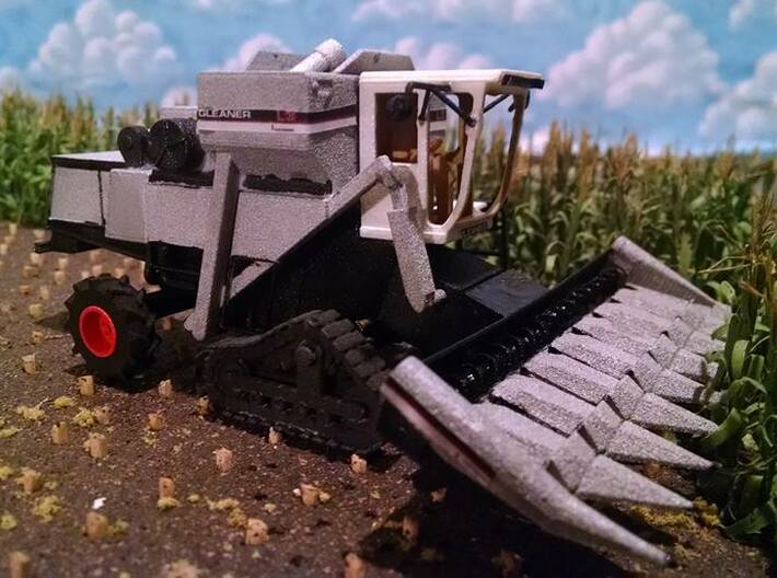 18 INCH 1/64 Combine Track Set 3d printed