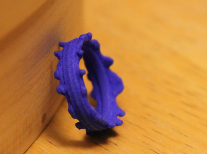 Splash Ring, Size 5 3d printed