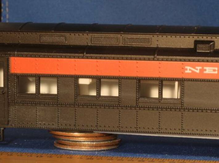 HO scale Athearn Passenger Diner Interior 3d printed 