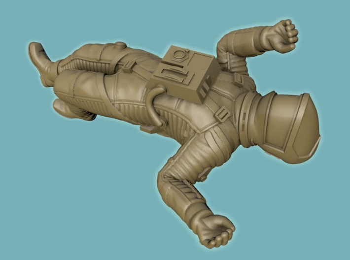 SF Astronaut Sleeping  Study (Thingiverse) 3d printed 