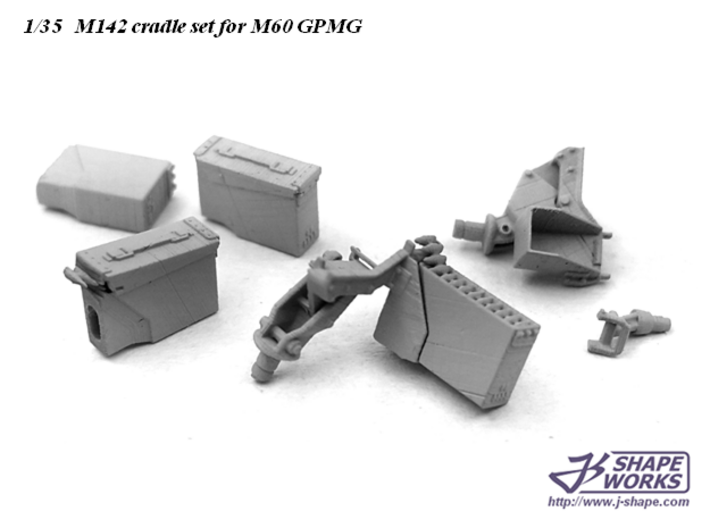 1/35 M142 Cradle set for M60 GPMG 3d printed 