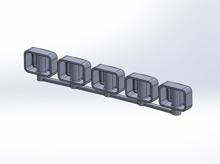 JConcepts - BF | KC 5 light bar set - base 3d printed