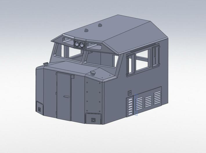 N scale NS 6900 Crescent Cab 3d printed