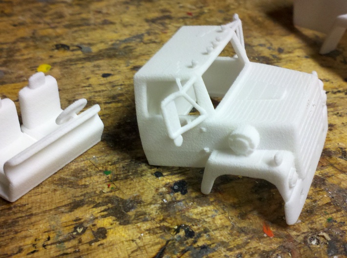 Ford L900 truck 3d printed WSF - picture from customer