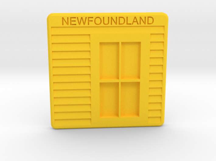 Newfoundland Coast(er) 3d printed