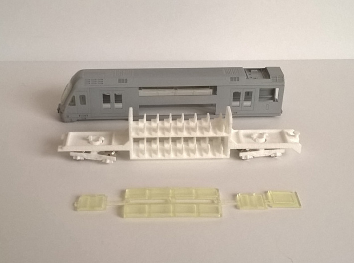 N04A - A-Set Waratah - N Scale 3d printed 