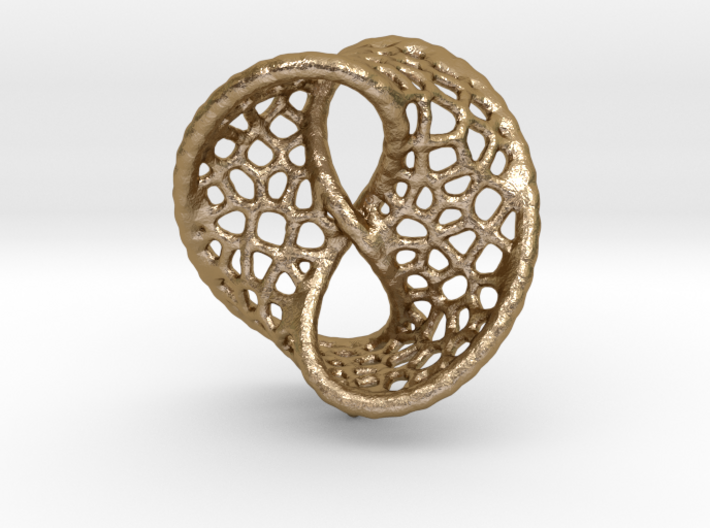 Infinity Pendant (Earrings) 3d printed 