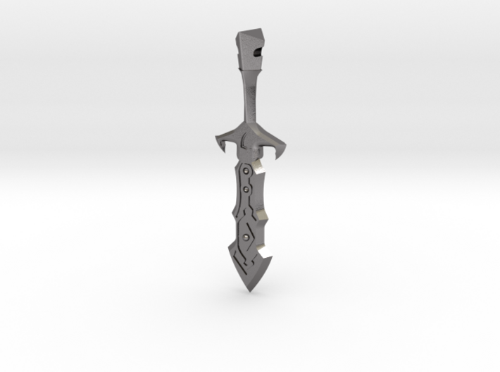Sword keychain 3d printed