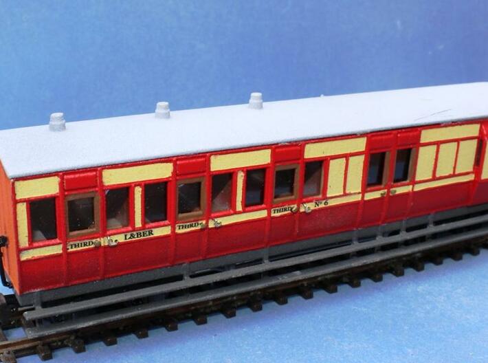 4mm scale OOn3 / 0012 LBER Brake Third Carriage 3d printed