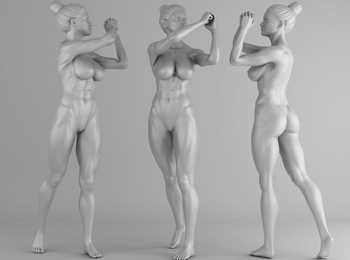 Fitness Girl 005 Scale 1/10 3d printed