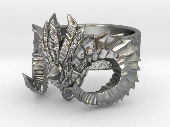 Diablo Ring Size 4 3d printed