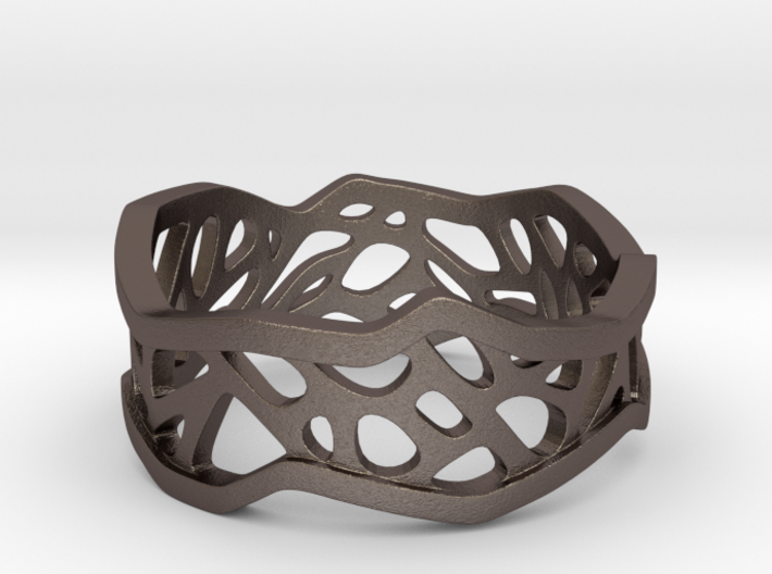 Web Ring_Size7 3d printed 