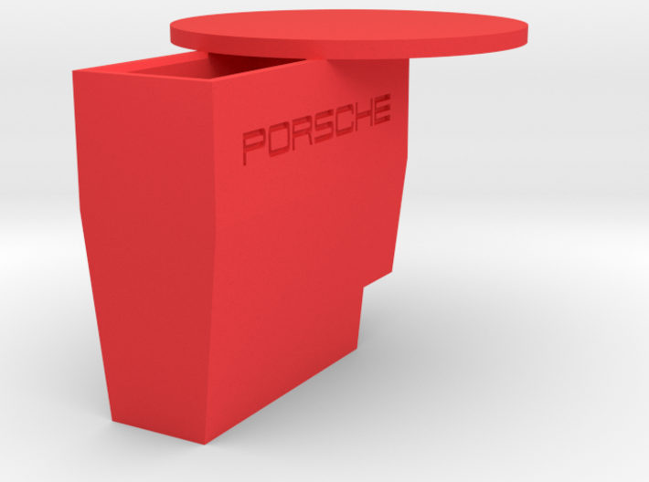 Porsche Ashtray Phone Mount Base 3d printed 