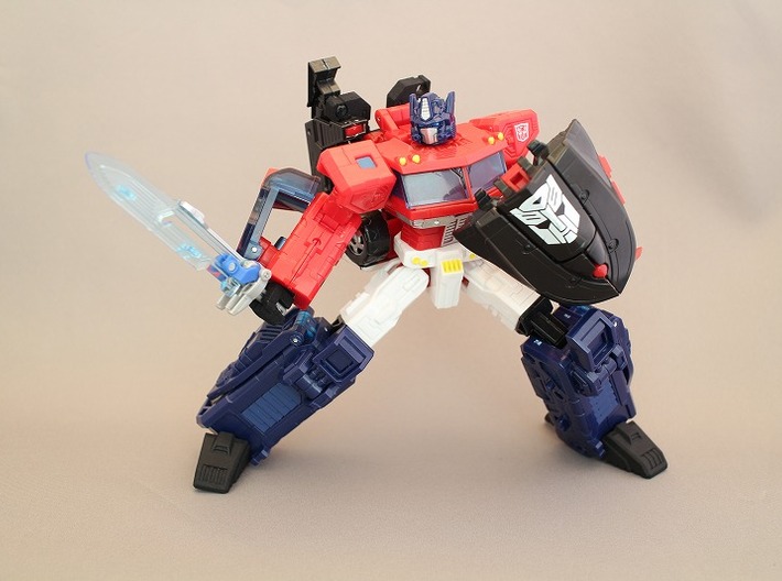 Classics Optimus Prime Weapon Hold Parts 3d printed 