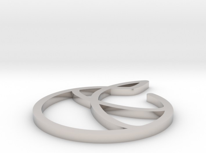 Serene Necklace 3d printed