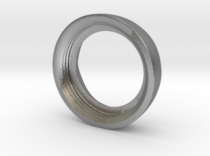 Ag Torch: Brass Bezel Ring (3 of 4) 3d printed