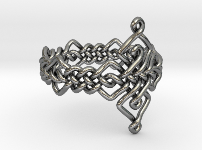 Celtic Ring - Size 9 3d printed