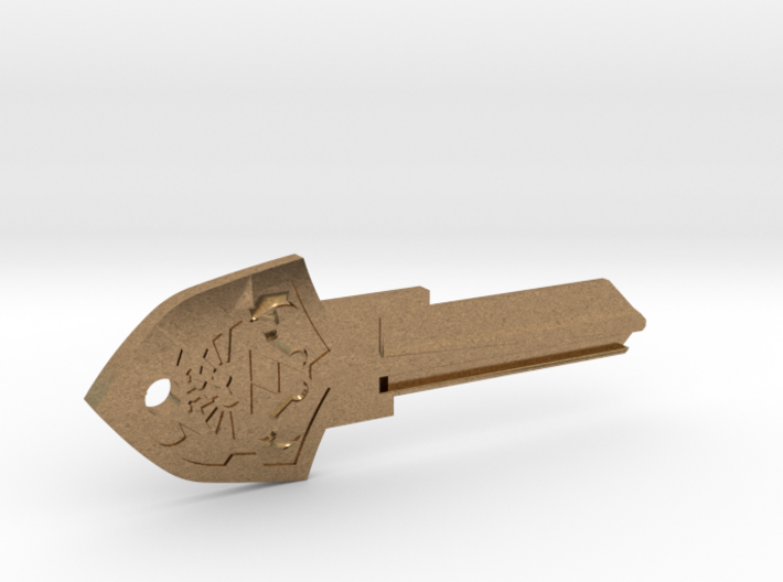 Zelda Shield House Key Blank - KW11/97 3d printed