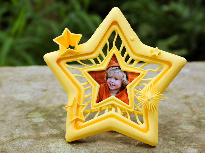 Star Frame 3d printed