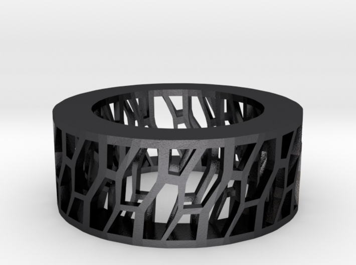 Framework Ring- Intrincate Simple 3d printed