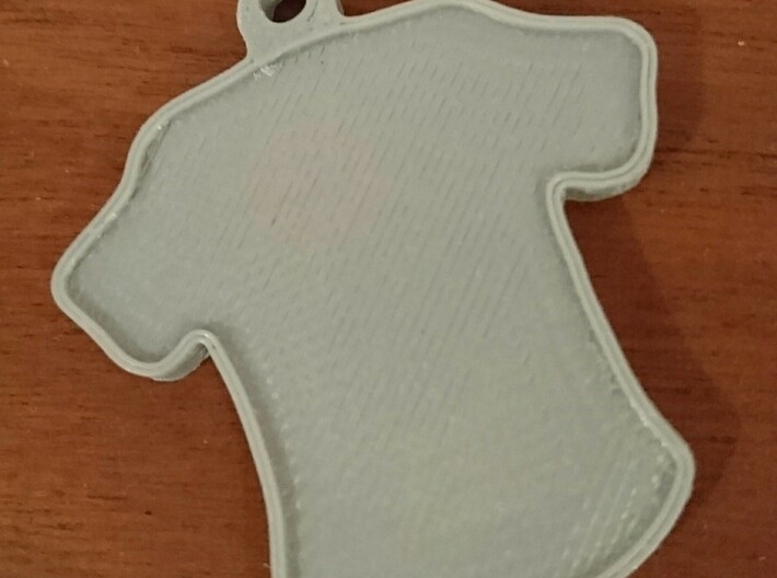 Keychain- Shirt 3d printed 