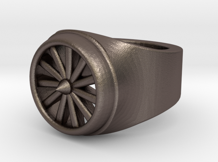 Jet Engine Ring 3d printed