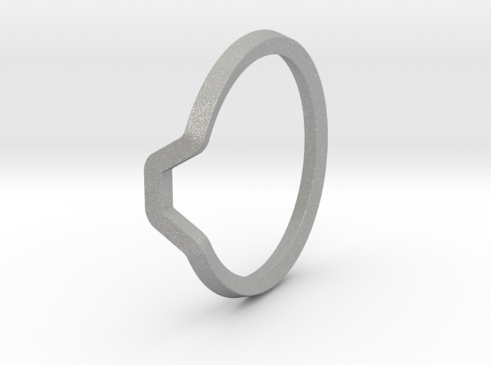 BETTER HALF Ring(HEXAGON), US size 12.5, d=22mm 3d printed