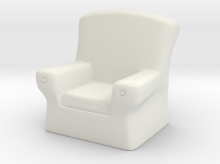 28mm scale Arm Chair 3d printed