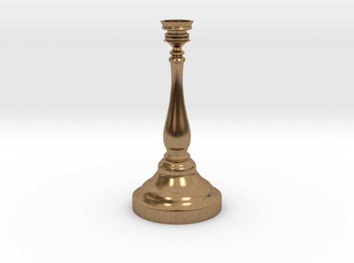 Tiny Birthday Candle Candlestick 3d printed