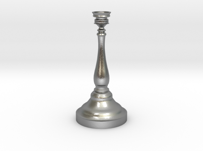 Tiny Birthday Candle Candlestick 3d printed