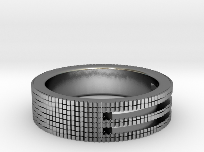 Ø0.687/Ø17.45 mm Prisma Ring 3d printed