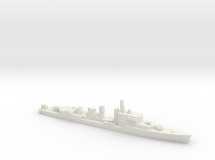 T47 Class ASW Destroyer (1968), 1/1800 3d printed