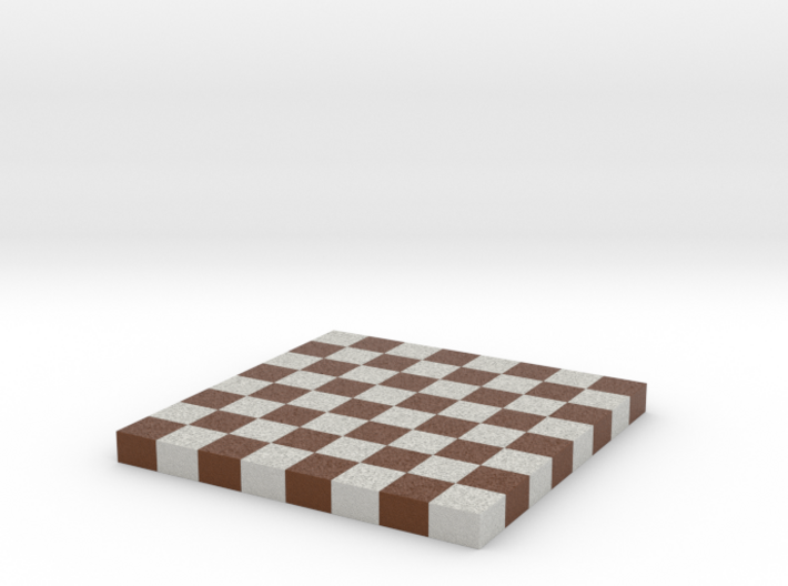 Chess Board 1/12 Scale No Frame 3d printed